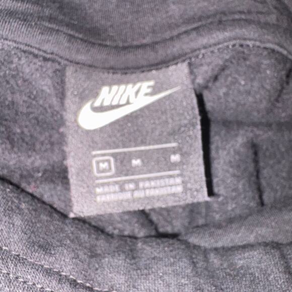 Nike Women’s Black Funnel Neck Pullover Hoodie Size M Style BV4526-010 - Picture 4 of 7